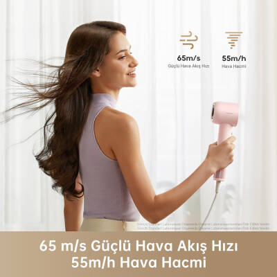 Dreame Hair Gleam 1600 W Saç Kurutma Makinesi Pembe - 2