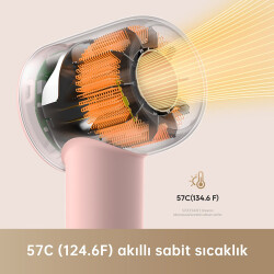 Dreame Hair Gleam 1600 W Saç Kurutma Makinesi Pembe - 4