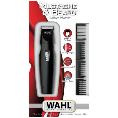 Wahl 5606 Mustache & Beard Pilli Sakal Kesme ve Bıyık Düzeltme Makinesi 05606-508 - 3